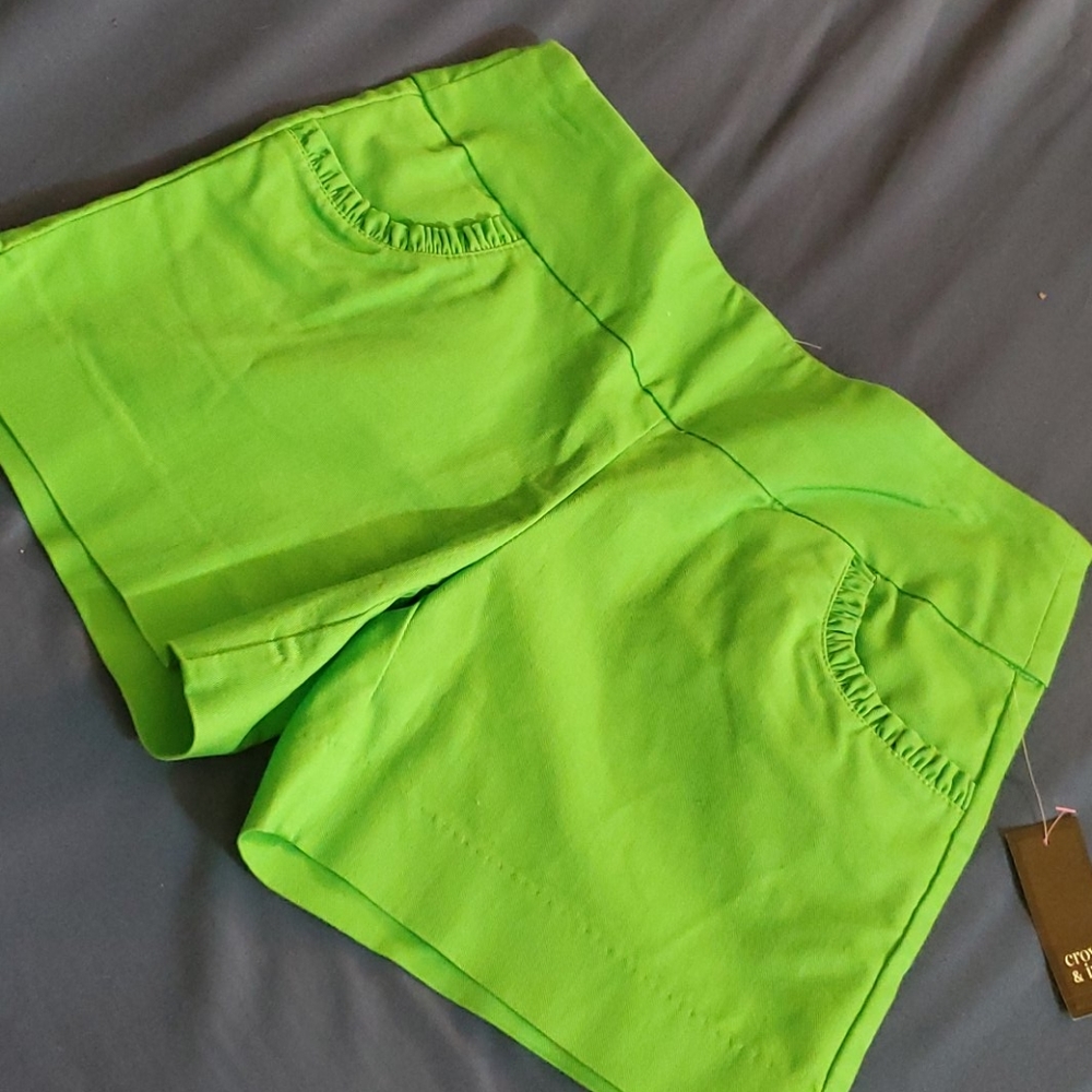 2/$20 Crown and Ivy Green Shorts
